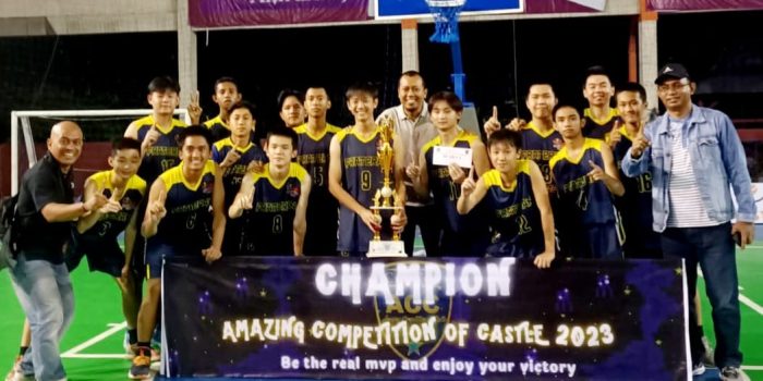 Prestasi Awal 2023, SMAK Frateran Surabaya, Raih Juara 1 Basket Se Jawa Timur