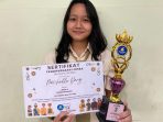 Luar Biasa…! Michelle Yang, Siswa SMAK Frateran Surabaya Raih Juara Di Dua Ivent Berbeda