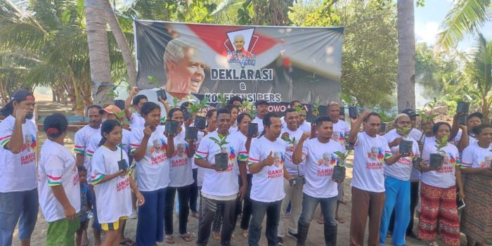 Relawan Ganjar Pranowo Sikka NTT, Deklarasi Dukung Ganjar Presiden RI 2024-2029