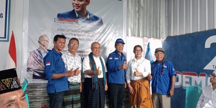 Lorry Gadi Djou Daftar di Demokrat, Mikael : Kami Tidak Memprioritaskan Kader Tertentu, Semua Ikuti Proses Yang Ada